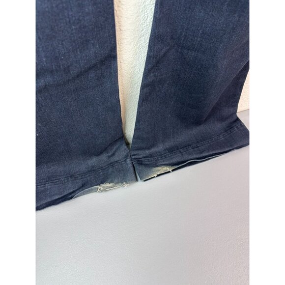 Judy Blue women's 2XL dark wash high rise flare stretch denim jeans - Picture 6 of 8